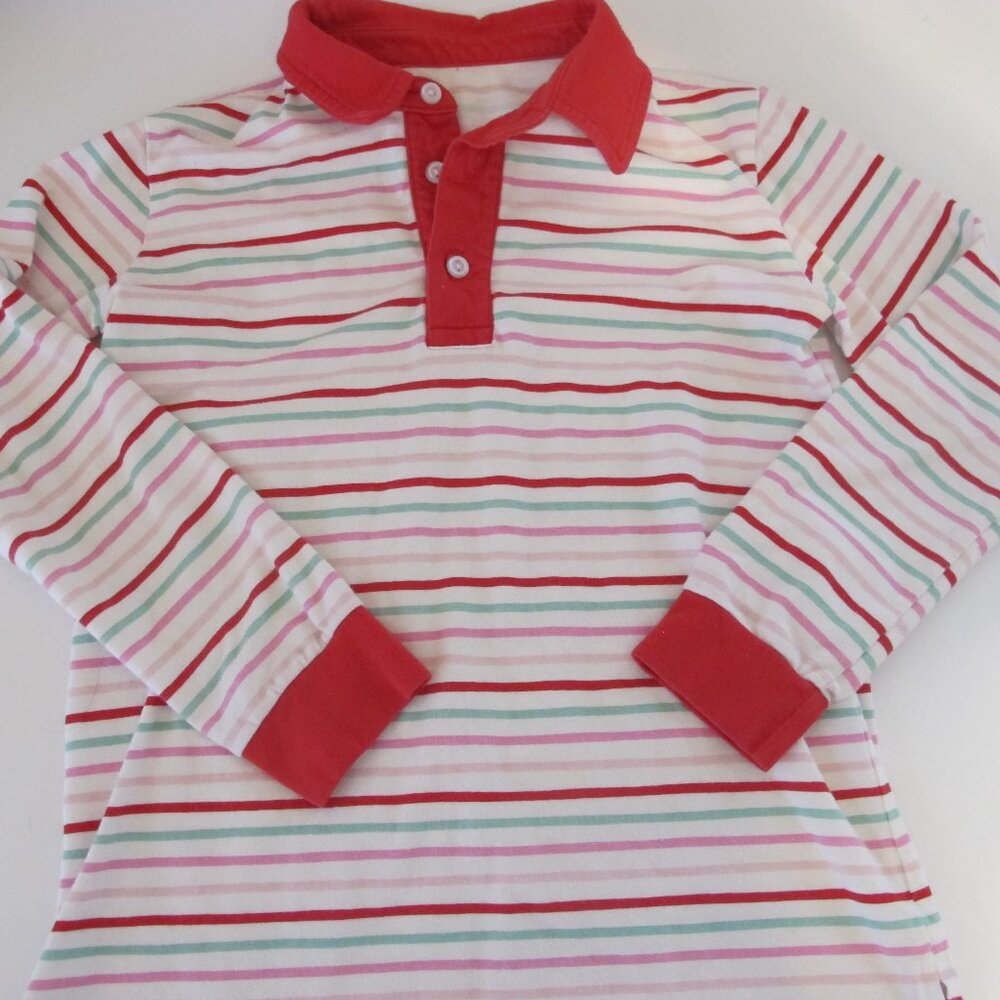Eleanor Rose Boy's Long Sleeve Holiday Christmas Shirt Size 6-7 EUC